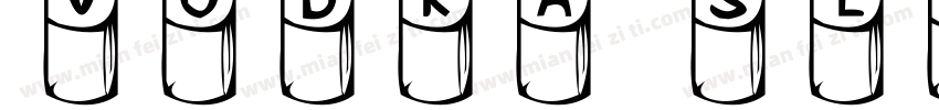 Vodka Slab Regular字体转换